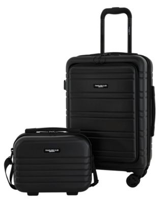 Discovery 2 Piece Expandable Rolling Carry On Luggage Set