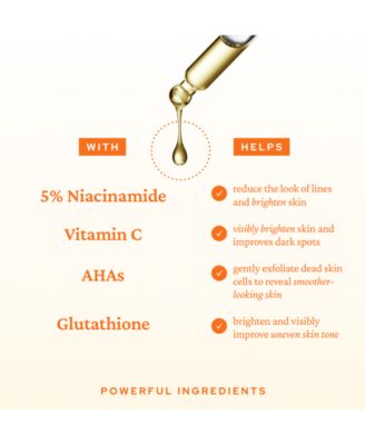Super Drops 5% Niacinamide & Vitamin C Brightening Serum, 1.01 oz.