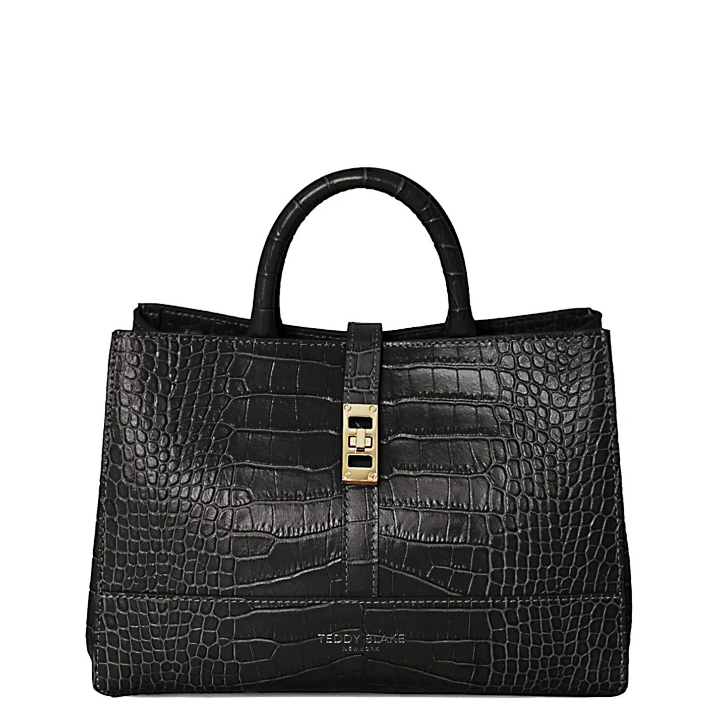 Женская сумка Teddy Blake Lola Croco 10", цвет: Чёрный — фото 2