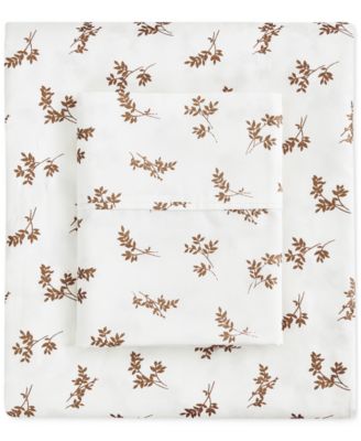 Fairfield Square Collection - 300-Thread Count Metallic Cotton 4-Pc. Sheet Set, Twin