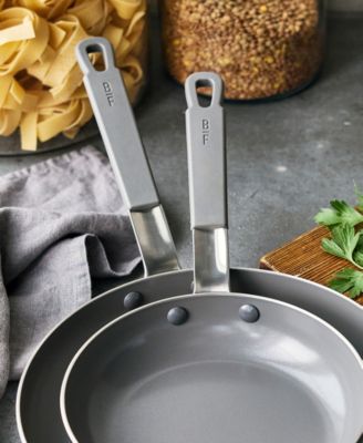 X Bobby Flay Stainless Steel Uncoated Nonstick 12-Piece Cookware Set