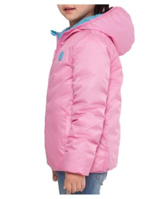 Girls Reversible Lightweight Puffer Jacket