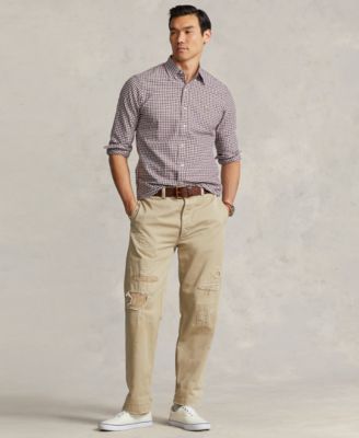 Men's Classic-Fit Gingham Oxford Shirt