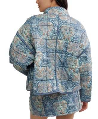 Women's Chloe Cotton Floral Quilted Jacket