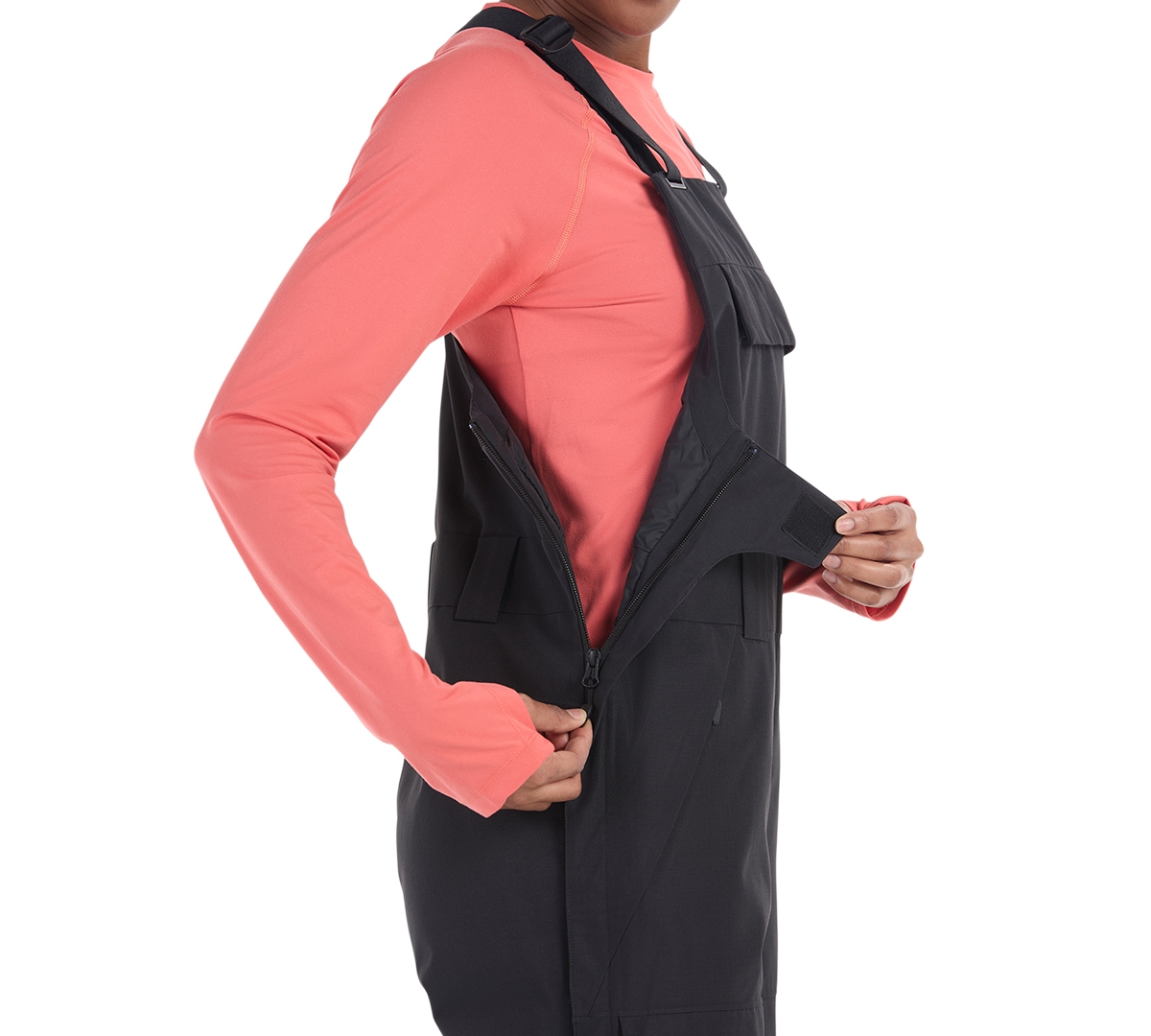Marmot Women's Insulated Bib Overalls In Black