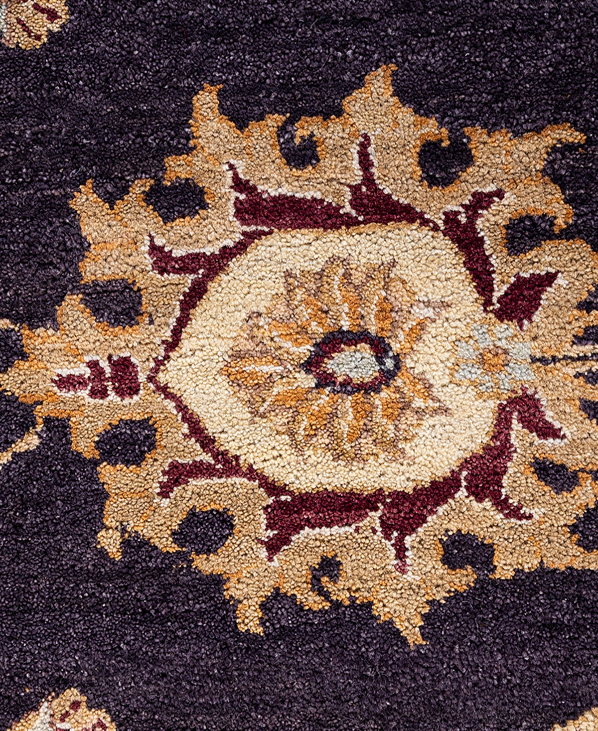 Adorn Hand Woven Rugs Indian Ooak M5918 8'1''x10'1'' Area Rug In Purple
