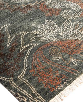 Indian OOAK M6169 7'10''x10' Area Rug