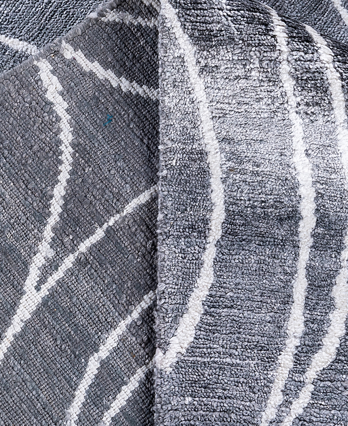 Adorn Hand Woven Rugs Indian Ooak M6784 8'x10' Area Rug In Gray