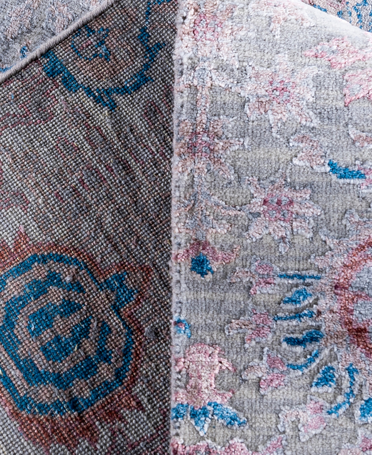 Adorn Hand Woven Rugs Indian Ooak M7881 8'2''x10' Area Rug In Gray