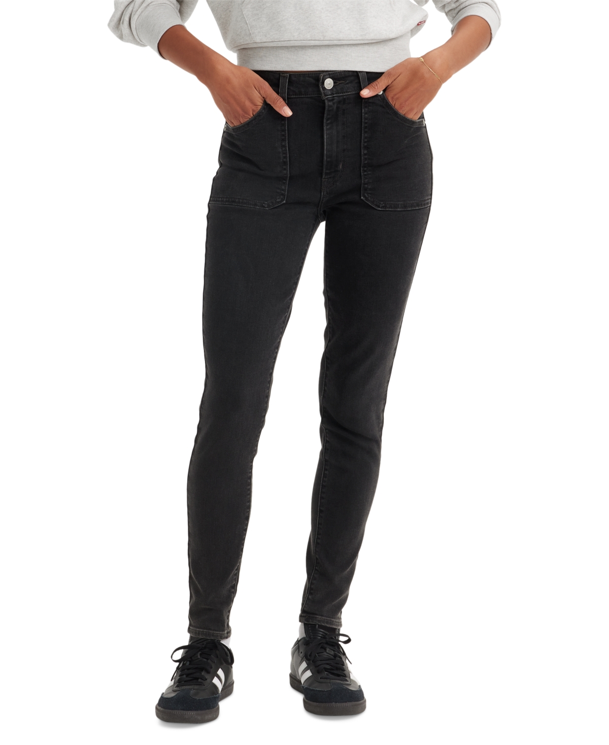 Levi's Women's 721 High Rise Slim-fit Skinny Utility Jeans In Magical Dr