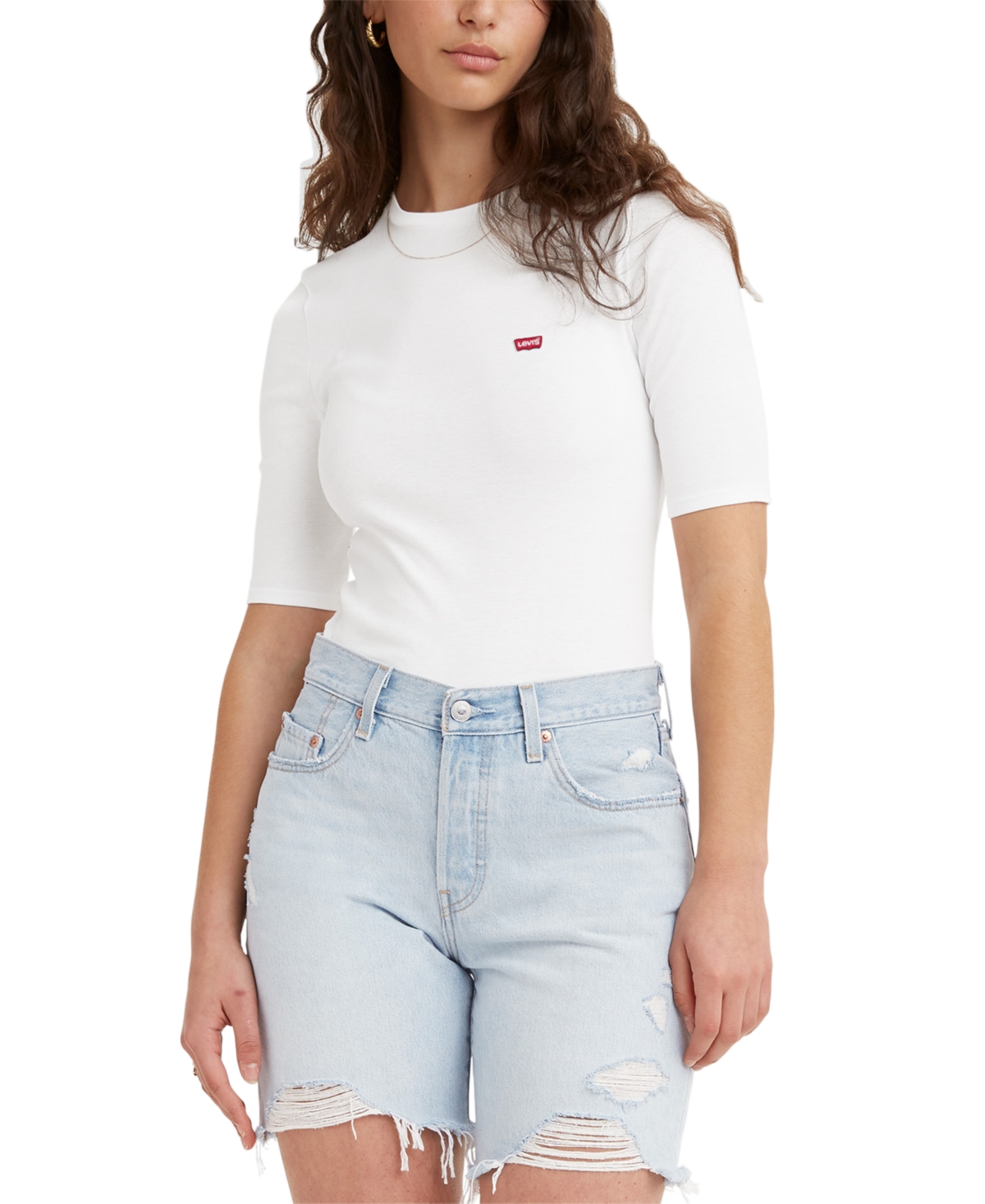 Levi's Women's Luca Elbow-Sleeve Top