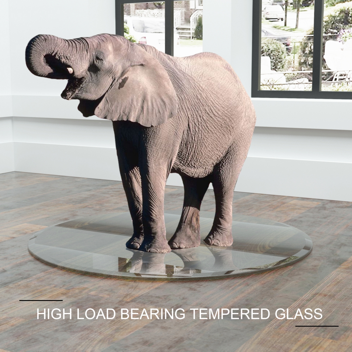 Streamdale 30" Tempered Glass Tabletop
