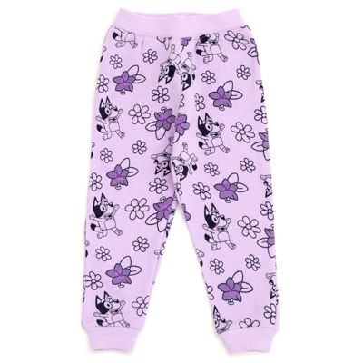 Toddler Girls Fleece Sweatshirt and Jogger Pants Outfit Set to
