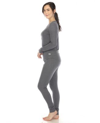 Women's Waffle Pajama Set