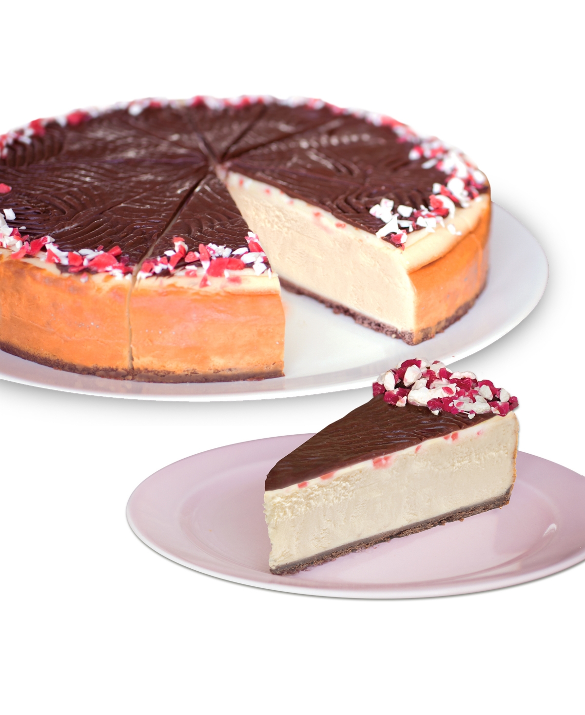 Eli's Cheesecake Peppermint Bark Cheesecake, 9" In No Color