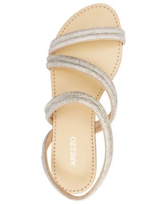 Women's Mikayla Rhinestone Flat Sandals