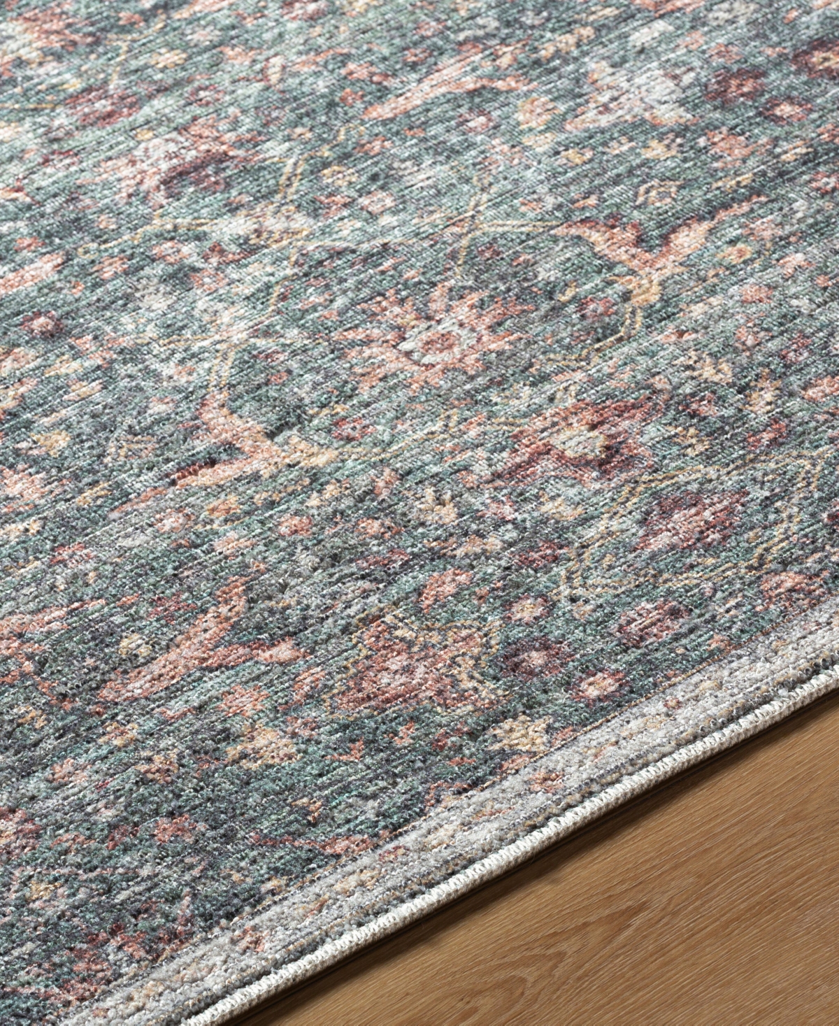 Livabliss Mary Vvmr-2301 7'10"x10' Area Rug In Sage,rust