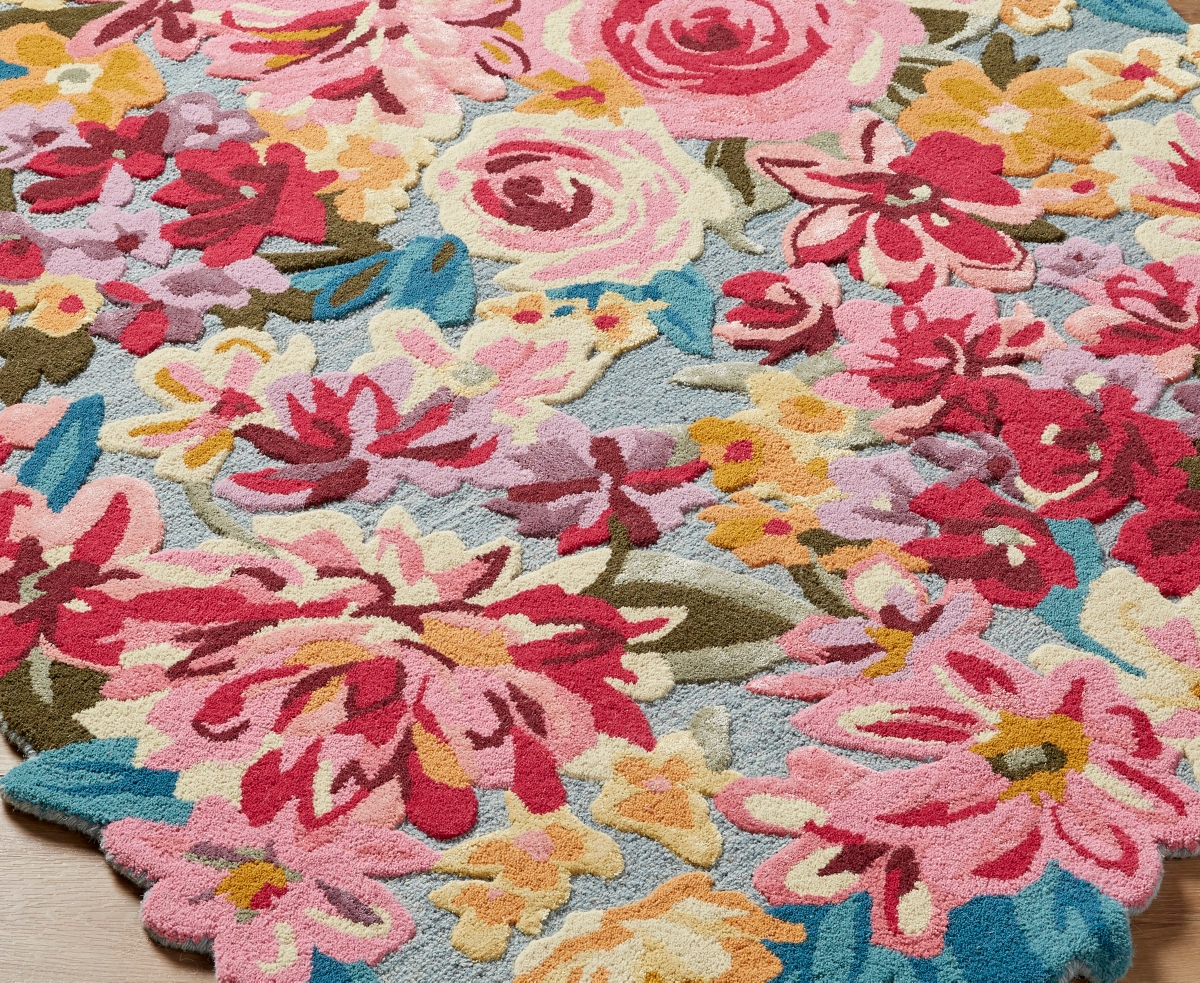 Surya Shindig 495684 5'x7'6" Area Rug In Multi