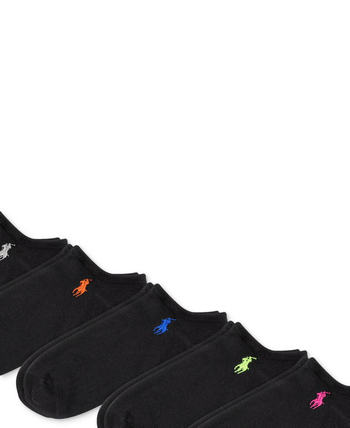 Polo Ralph Lauren Women's 6-Pk. Flat Knit Low-Cut Socks