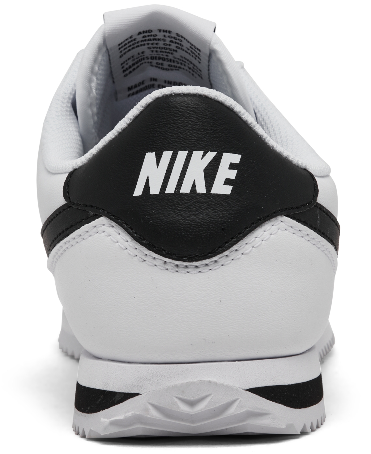 Nike Big Kid's Cortez Casual Sneakers from Finish Line -black