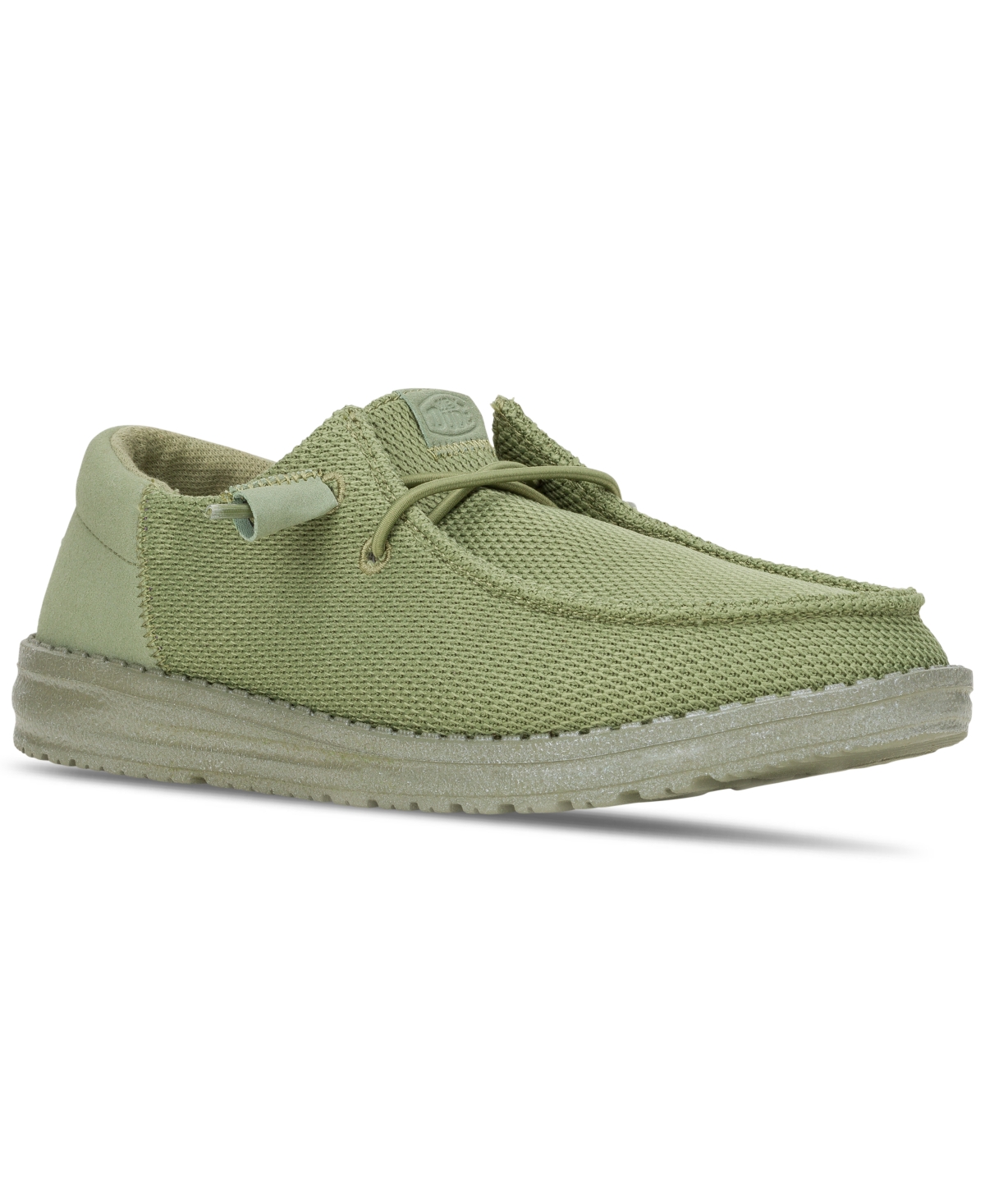 Hey Dude Women's Wendy Funk Mono Casual Sneakers From Finish Line In Olive Green