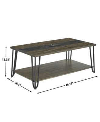 Harper 18.25" Wood Cocktail Table