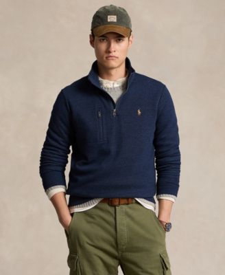 Men's Terry Quarter-Zip Pullover