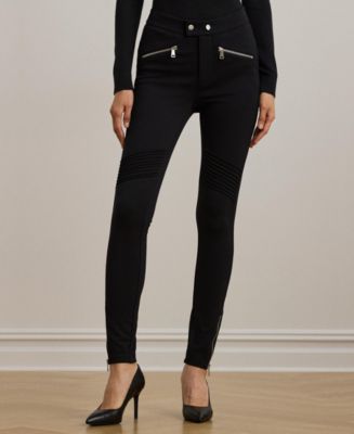 Ralph Lauren Women's Ponte Jodhpur Skinny Pants Blue Size XL main image 1