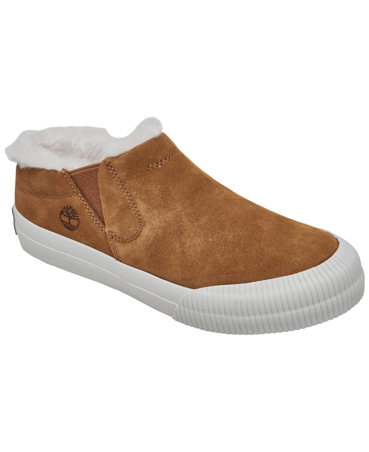 Shop Timberland Women's Skyla Bay 2.0 Warm-lined Low Casual Sneakers From Finish Line In Rust Suede