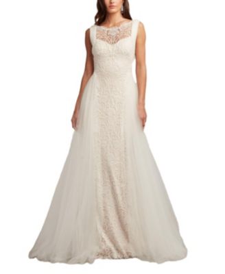 Women's Alamo Dot Embroidered Bridal Gown