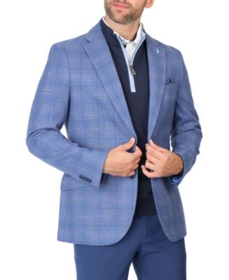 Oatmeal Double Windowpane Sportcoat