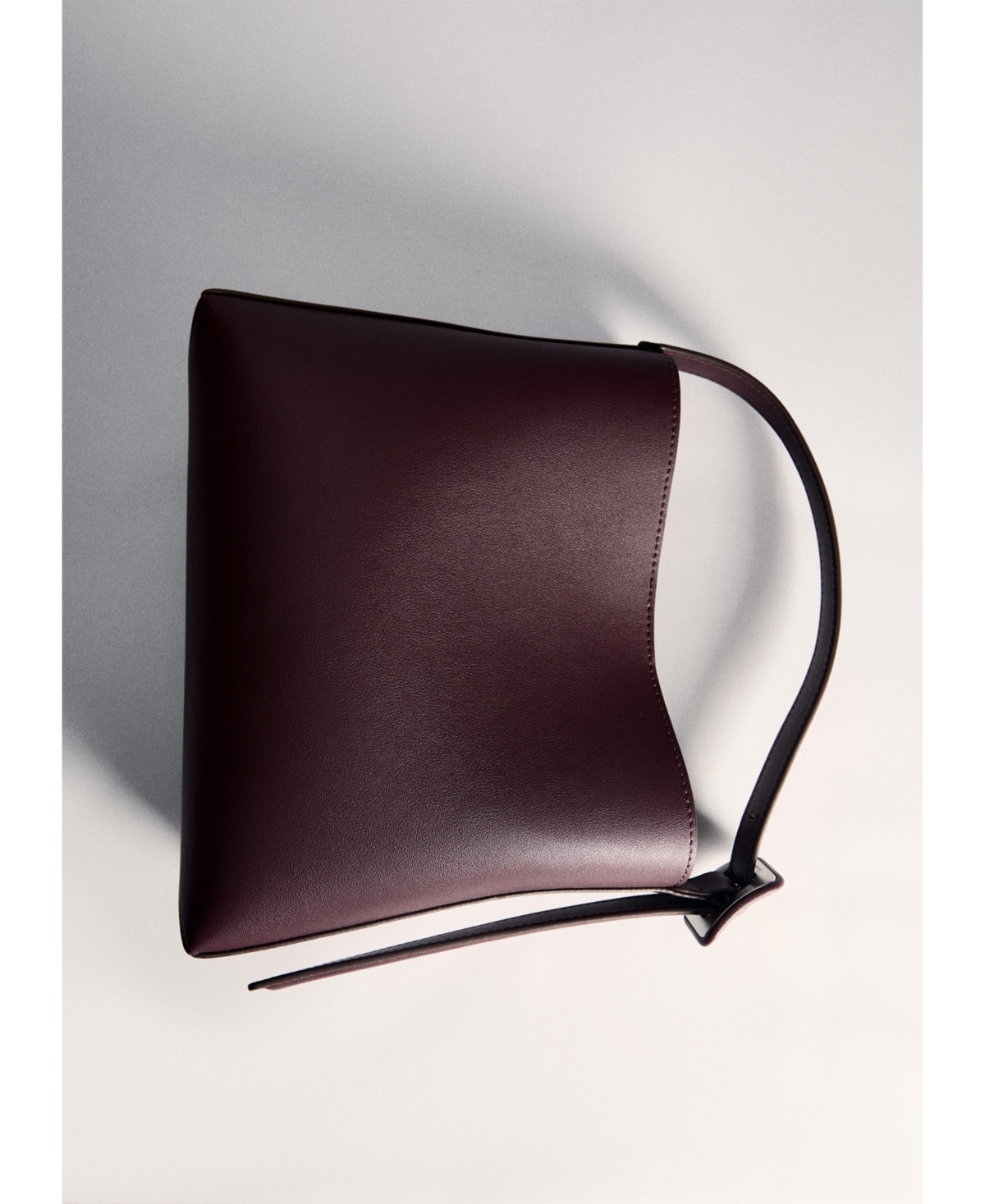 Mango Women's Buckle Detail Shopper Bag