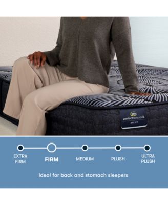 Perfect Sleeper X Aspen 12.5" Smooth Hybrid Firm Mattress - King