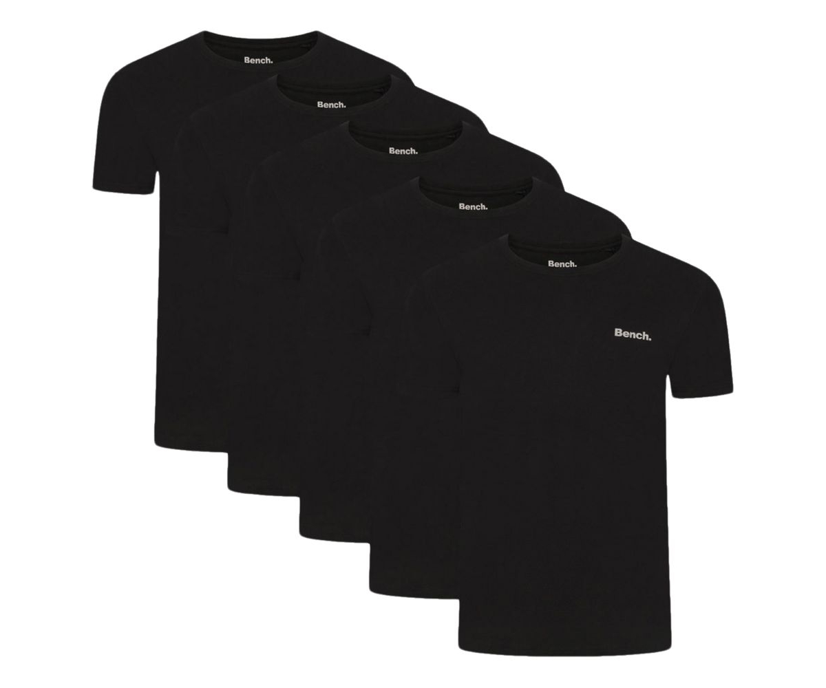 Bench Dna Men's Herman Emblem T-Shirt (5 Pack)