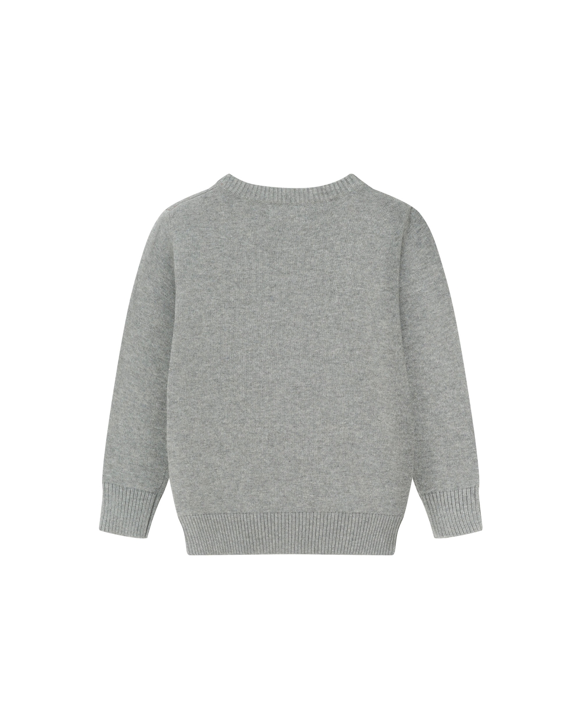 Andy & Evan Toddler Boys Toddler/ChildIntarsia Halloween Sweater - Grey