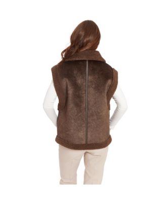 Women's Sarah Faux Shearling Vest
