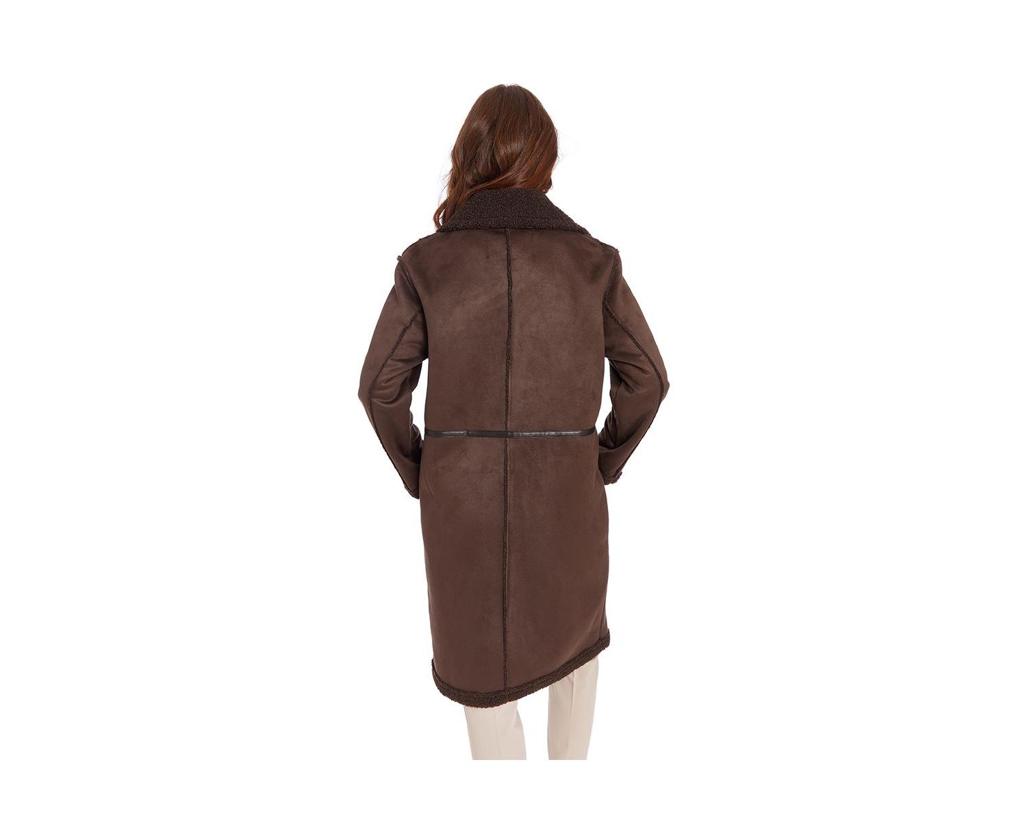 Women's Sharika Faux Shearling Coat