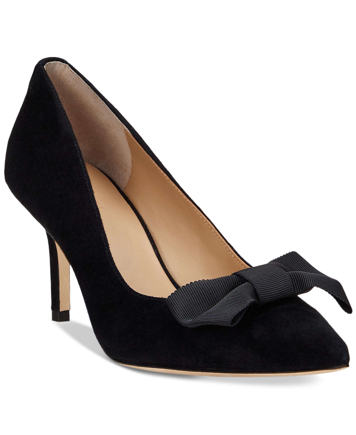 Lauren Ralph Lauren Women's Lanette Pointed-Toe Bow Pumps