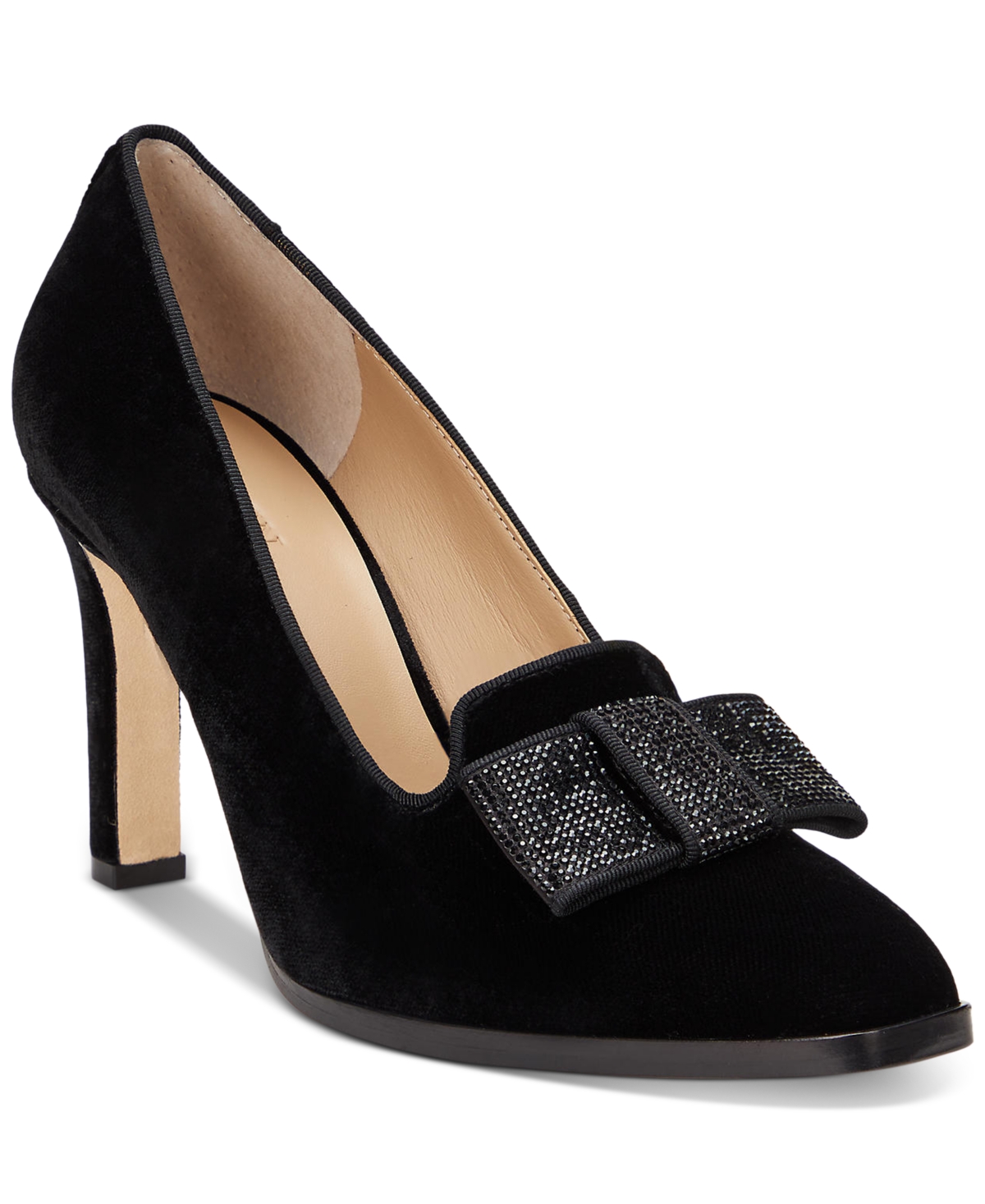 Lauren Ralph Lauren Women's Corah Beaded-Bow Pumps - Black Jet | Smart  Closet