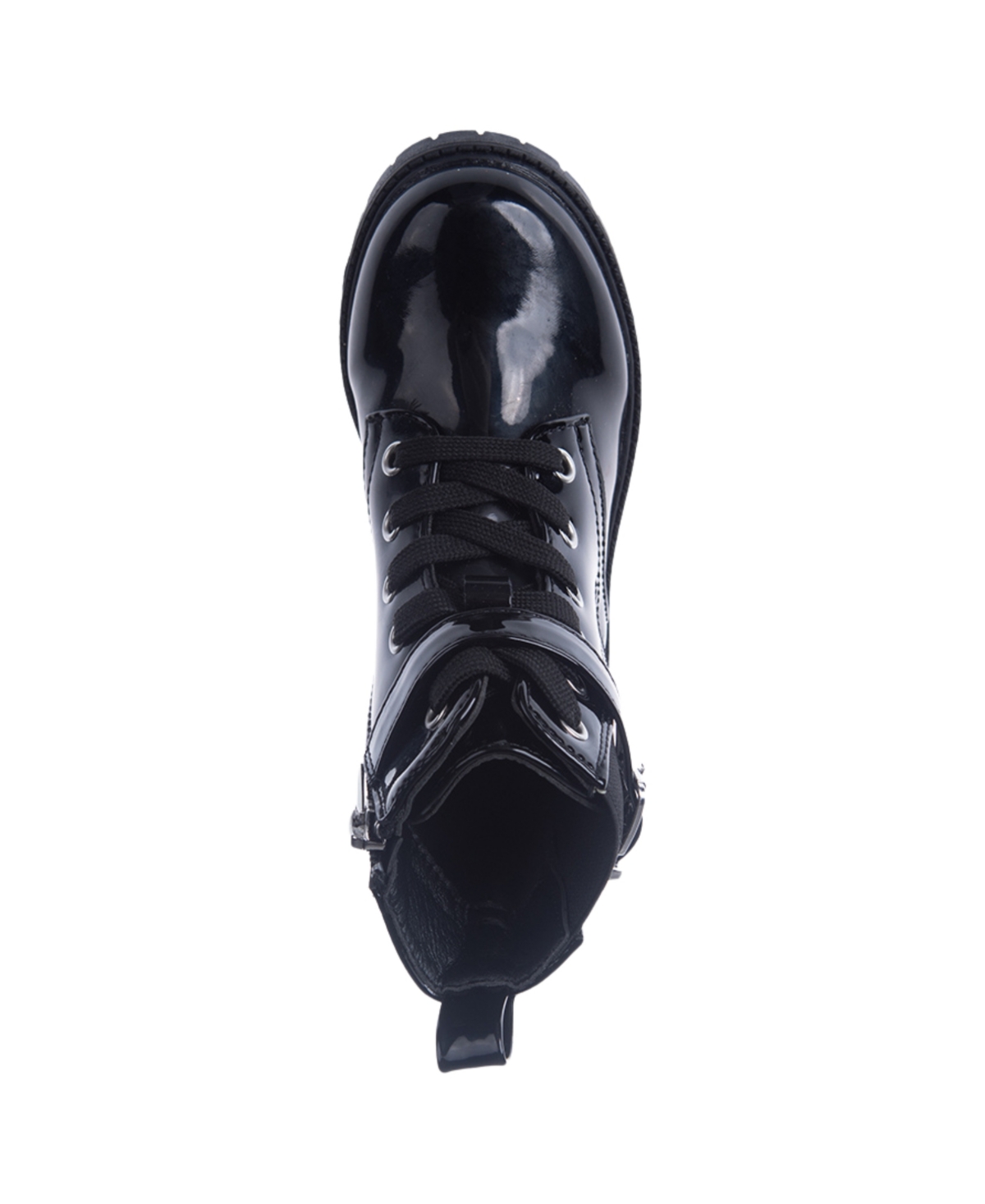 Vince Camuto Toddler Girls Lace Up Buckle and Gore Boot