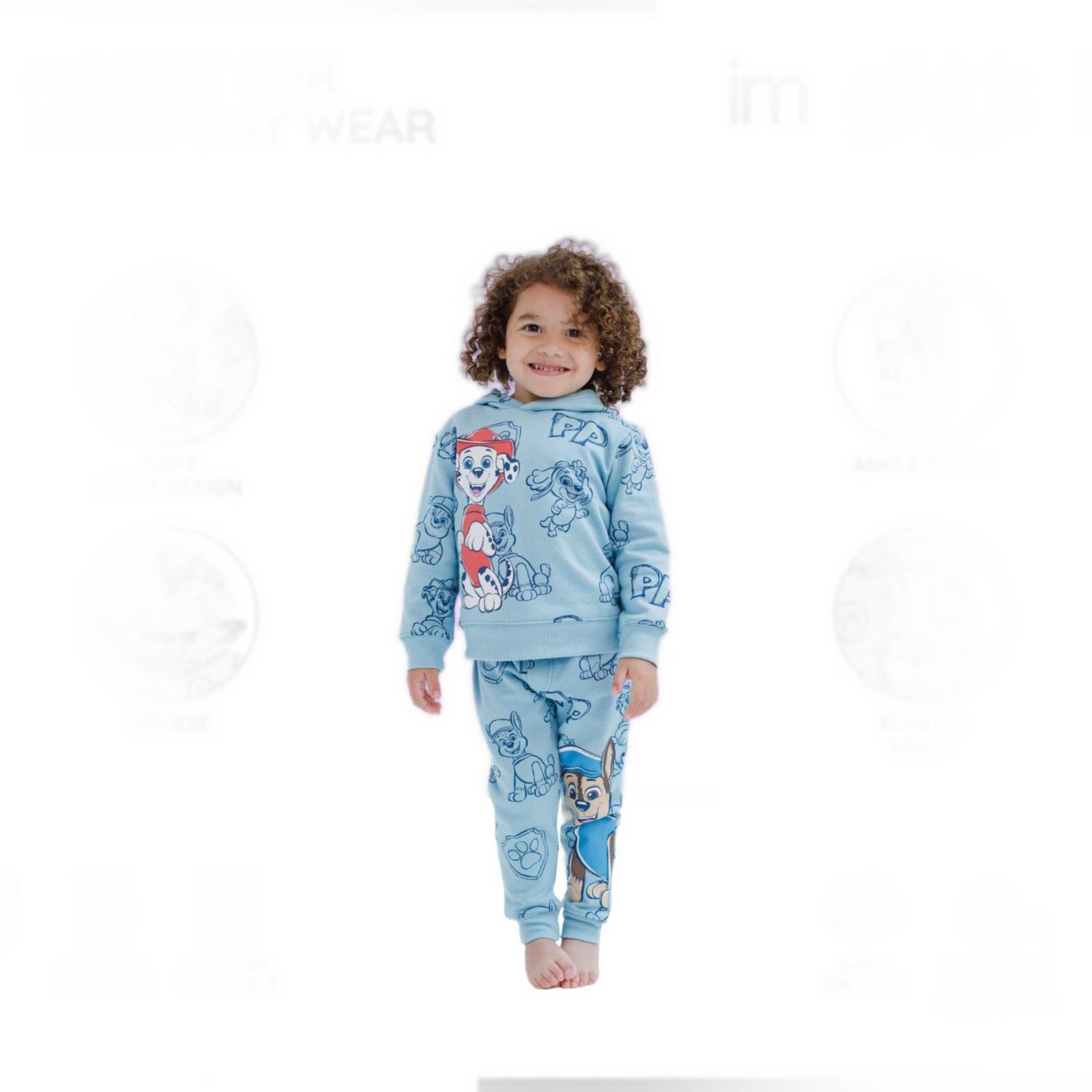 Toddler Boys 2-Piece Fleece Hoodie and Jogger Pants Set