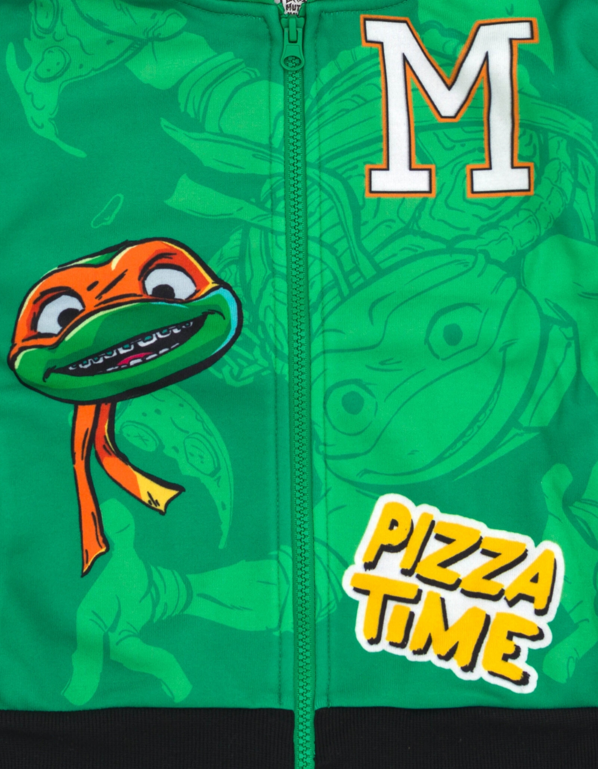 Teenage Mutant Ninja Turtles Little Boys Fleece Zip Up Cosplay Hoodie