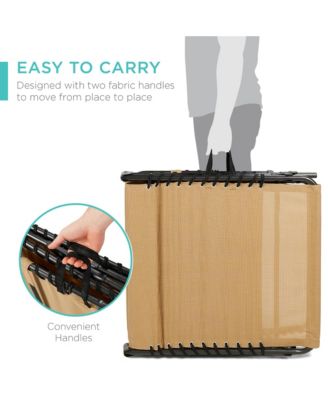 Patio Chaise Lounge Chair, Outdoor Portable Adjustable Pool Recliner w/ Pillow