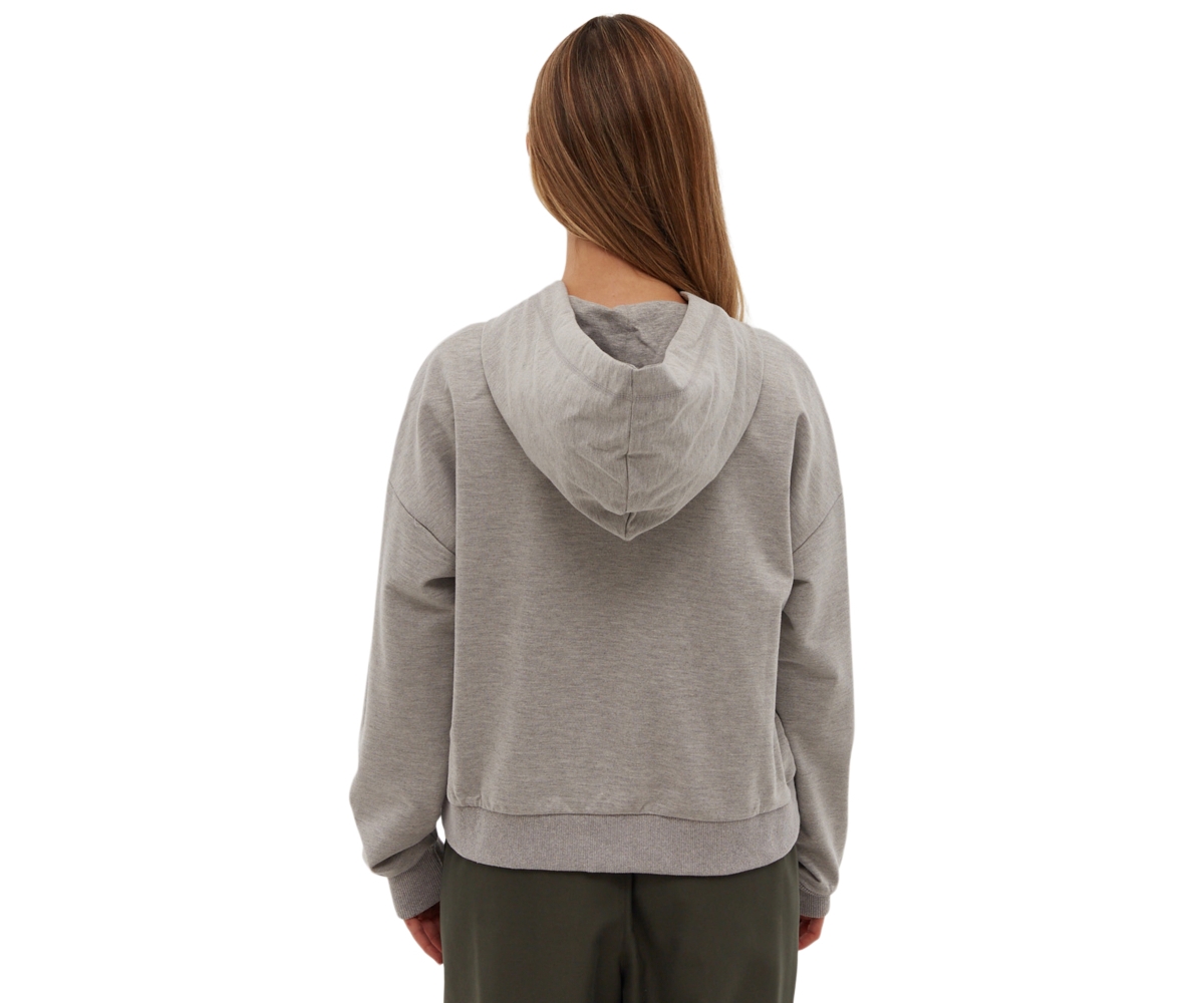 Bench Dna Women's Florence French Terry Cropped Pullover Hoodie