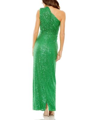 Women's Ieena Sequined Ruched One Shoulder Gown