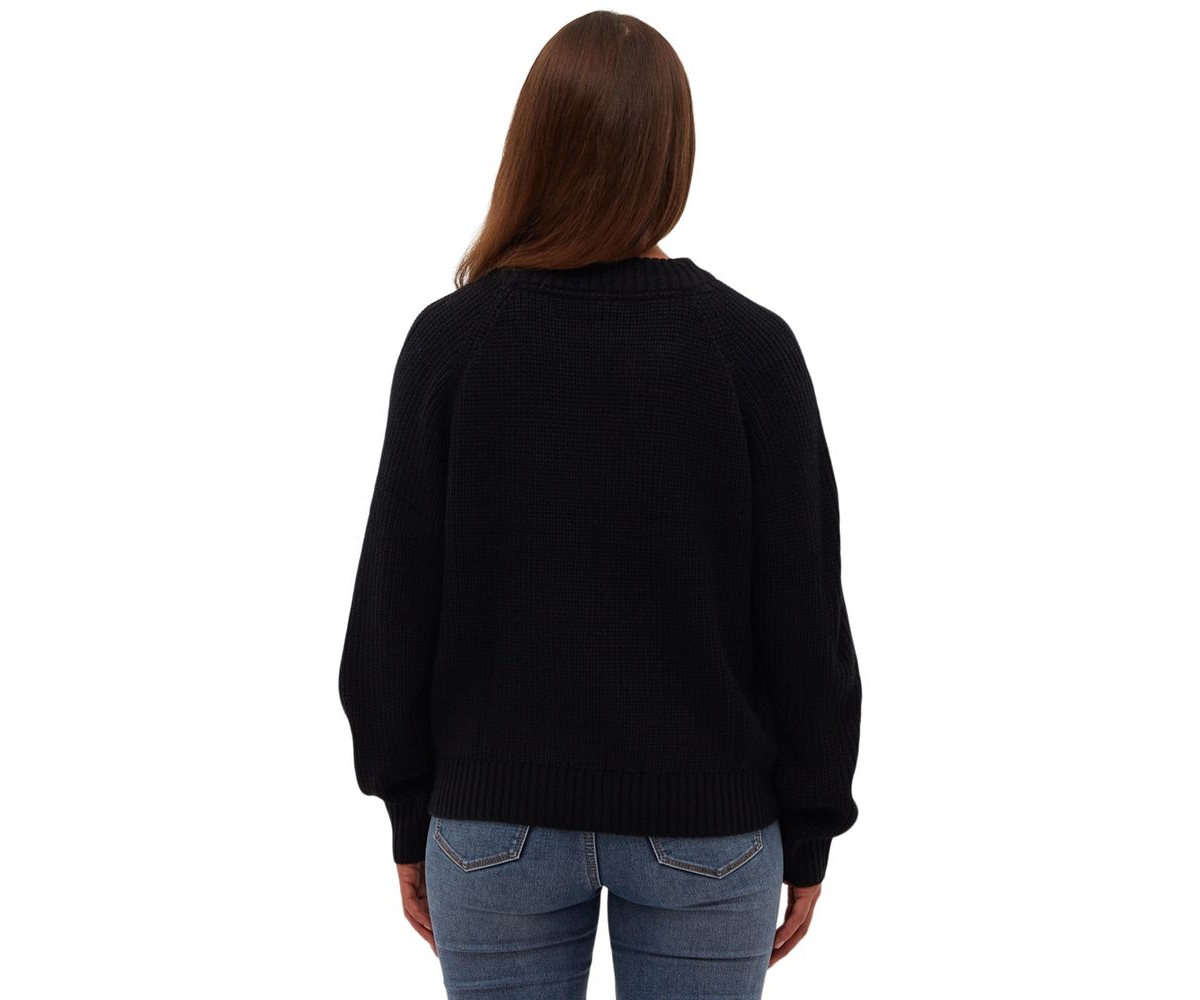 Bench Dna Women's Georgiana Raglan Crew Neck Sweater