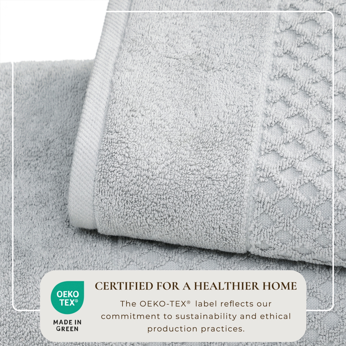Linery & Co Linery & Co. Cotton Diamond Textured 6-Piece Hand Towel Set
