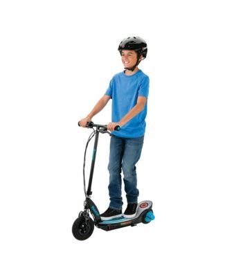 Power Core E100 Electric Scooter with Aluminum Deck and Hand Brake, Blue
