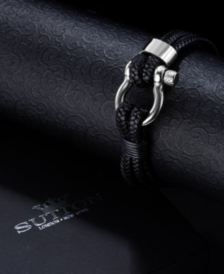 Screw Lock Silver Buckle Stainless Steel Bracelet