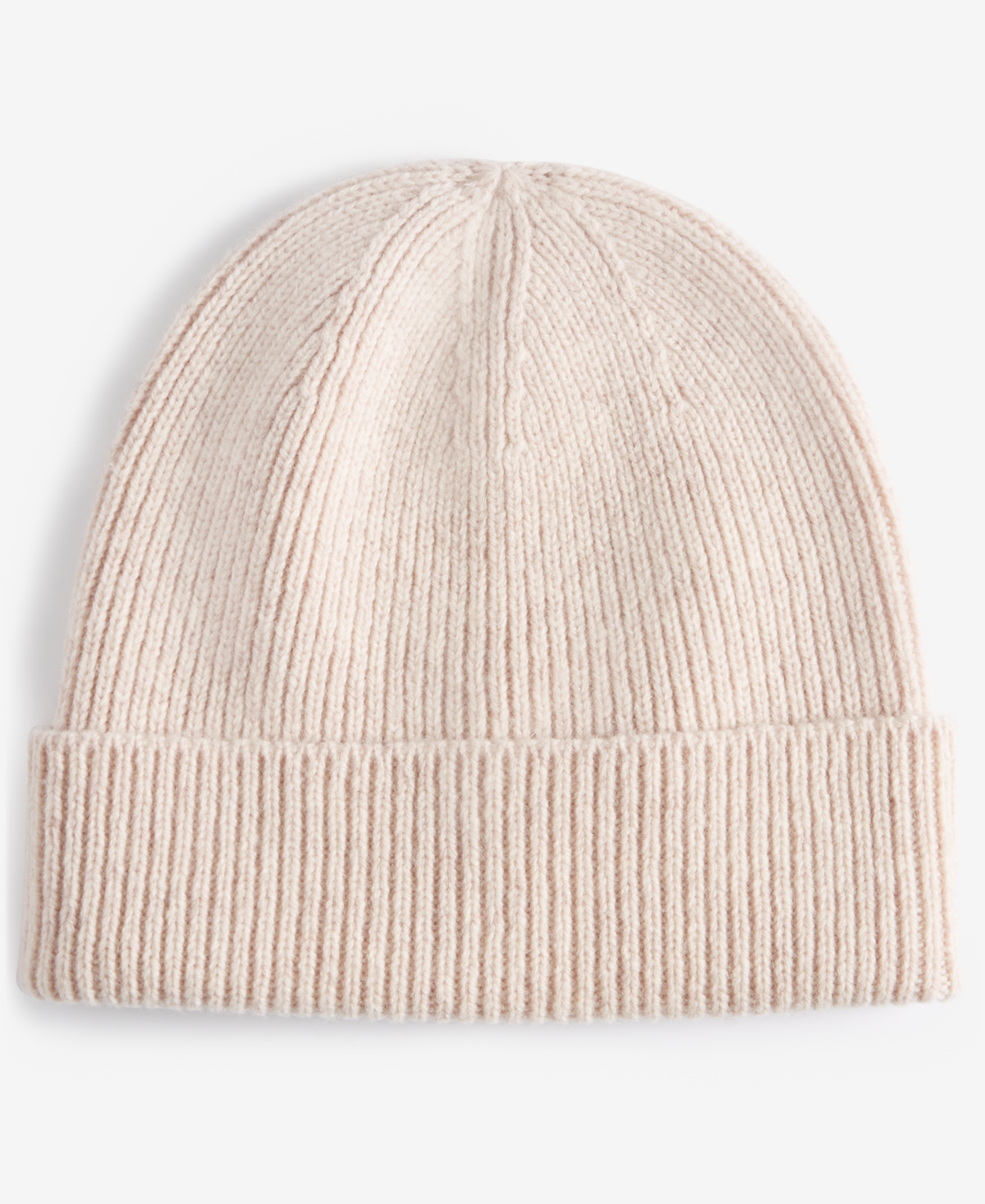 Club Room Men's Merino Wool Beanie, Created For Macy's In Oatmeal